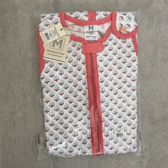 Malabar Baby Wearable Blanket Miami Sleeping Bag Lightweight 6-18 M Organic NEW - Picture 12 of 16